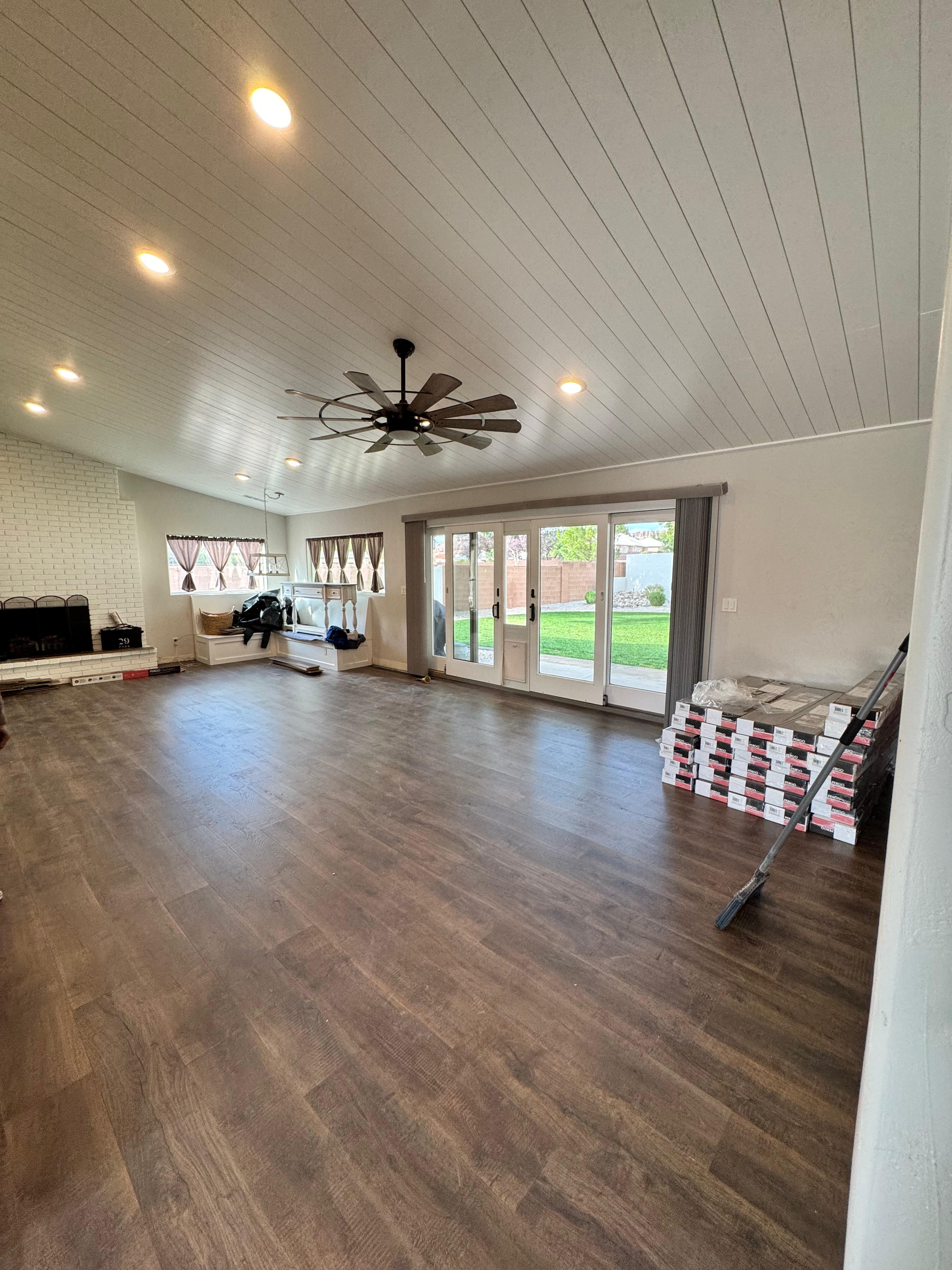 LVP — Open Concept Living
